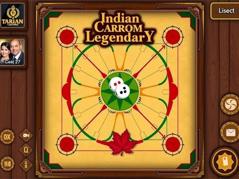 Indian Carrom Legendary Game Screenshot